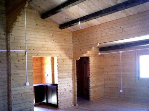 Casa madera villagaton interior