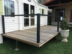 Terraza de madera 5,00 x 2,505